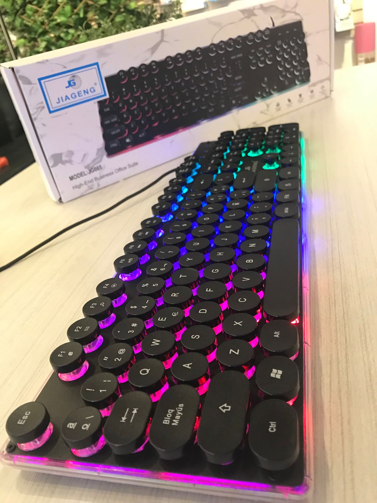 Teclado Gamer Mecánico