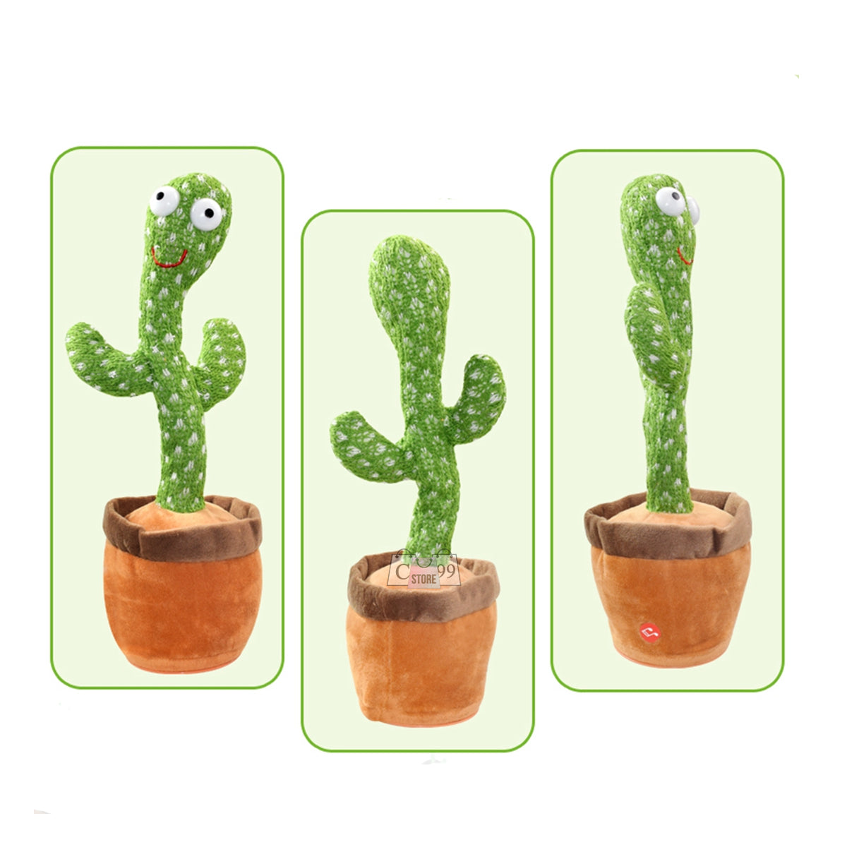 Cactus Bailarín Canta, Imita Y Baila