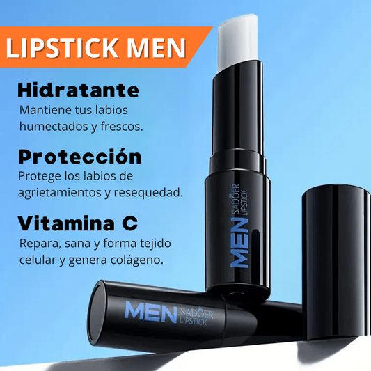 X3 MEN LIPSTICK BALSAMO PARA LABIOS HIDRANTANTE para HOMBRE